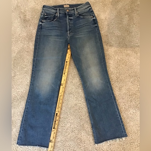 MOTHER The Tripper High Waist Ankle Fray Jeans | Size 26 - Picture 3 of 14